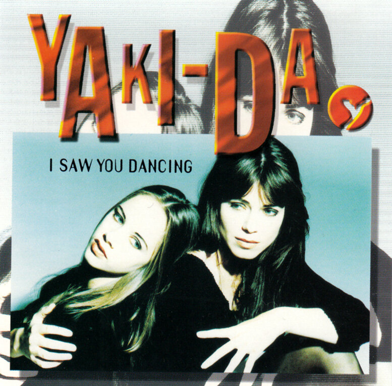 Обложка сингла "I Saw You Dancing" шведского поп-дуэта Yaki-Da