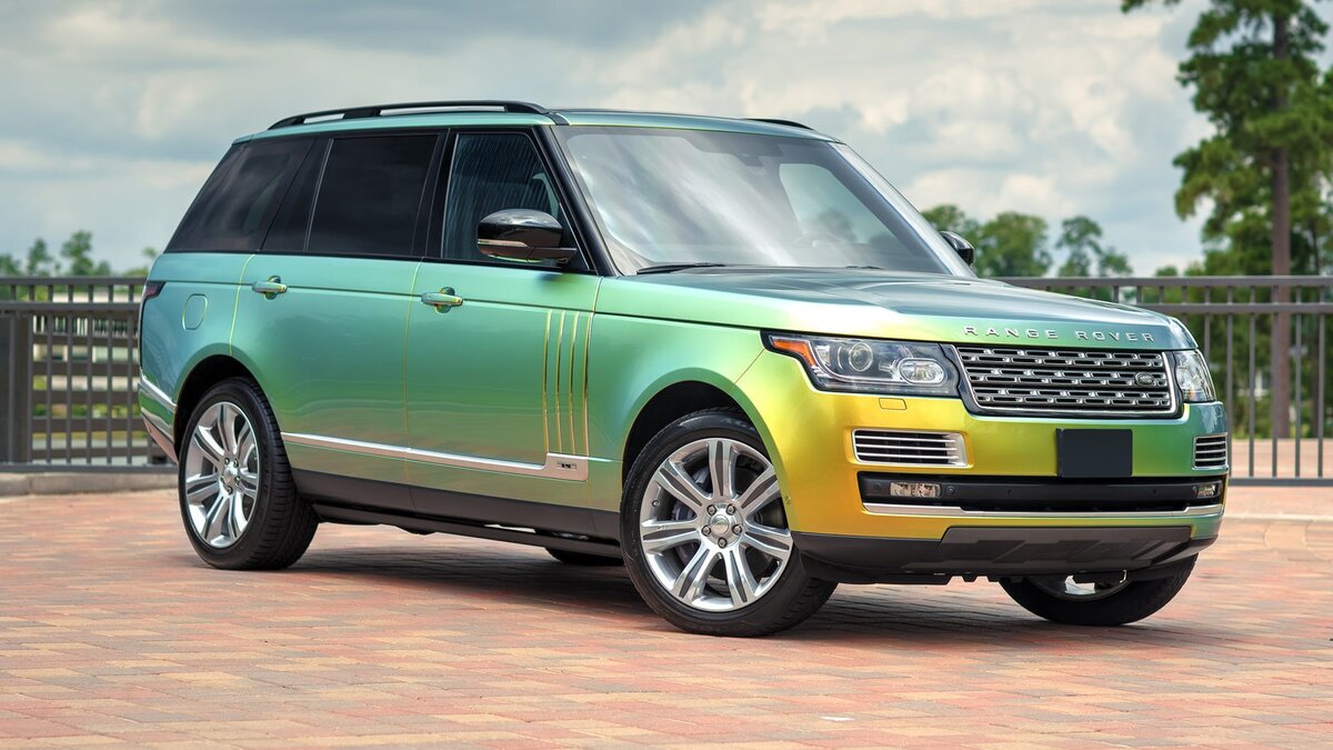 Range Rover Vogue Р·РµР»РµРЅС‹Р№