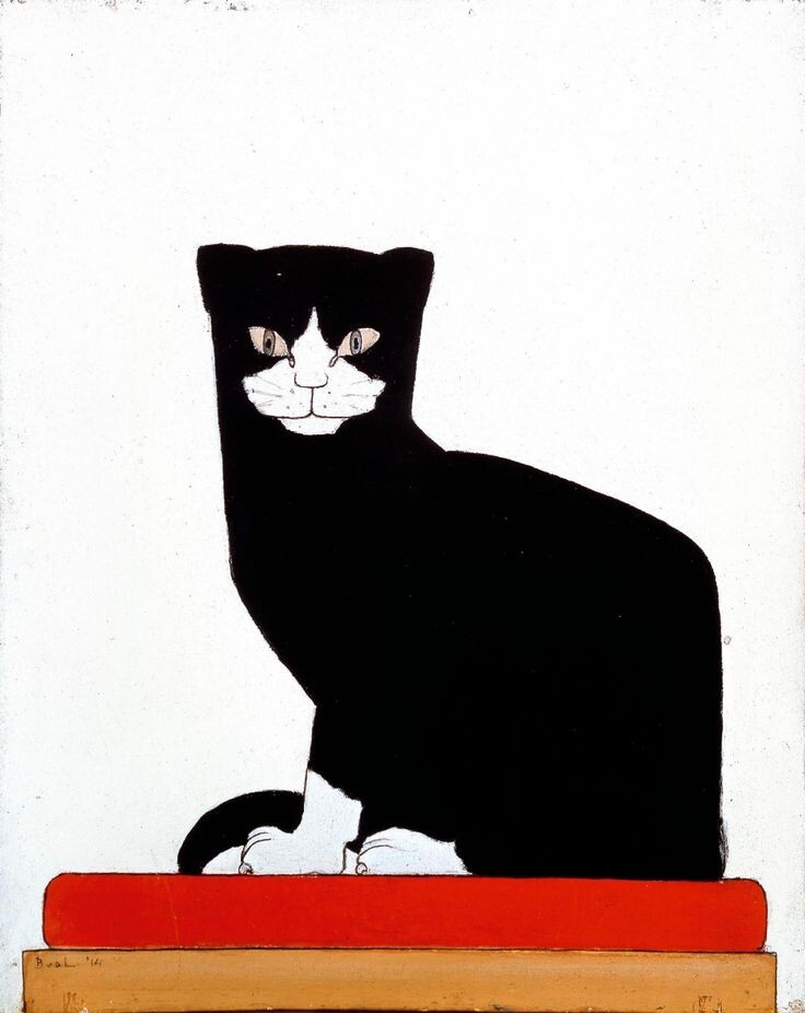 The Cat. Bart van der Leck. 1914 
 