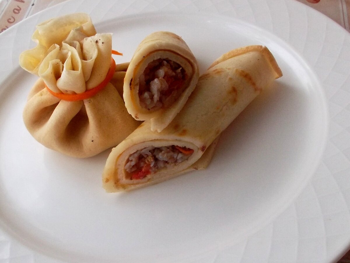 Бутерброды и блинчики мешки