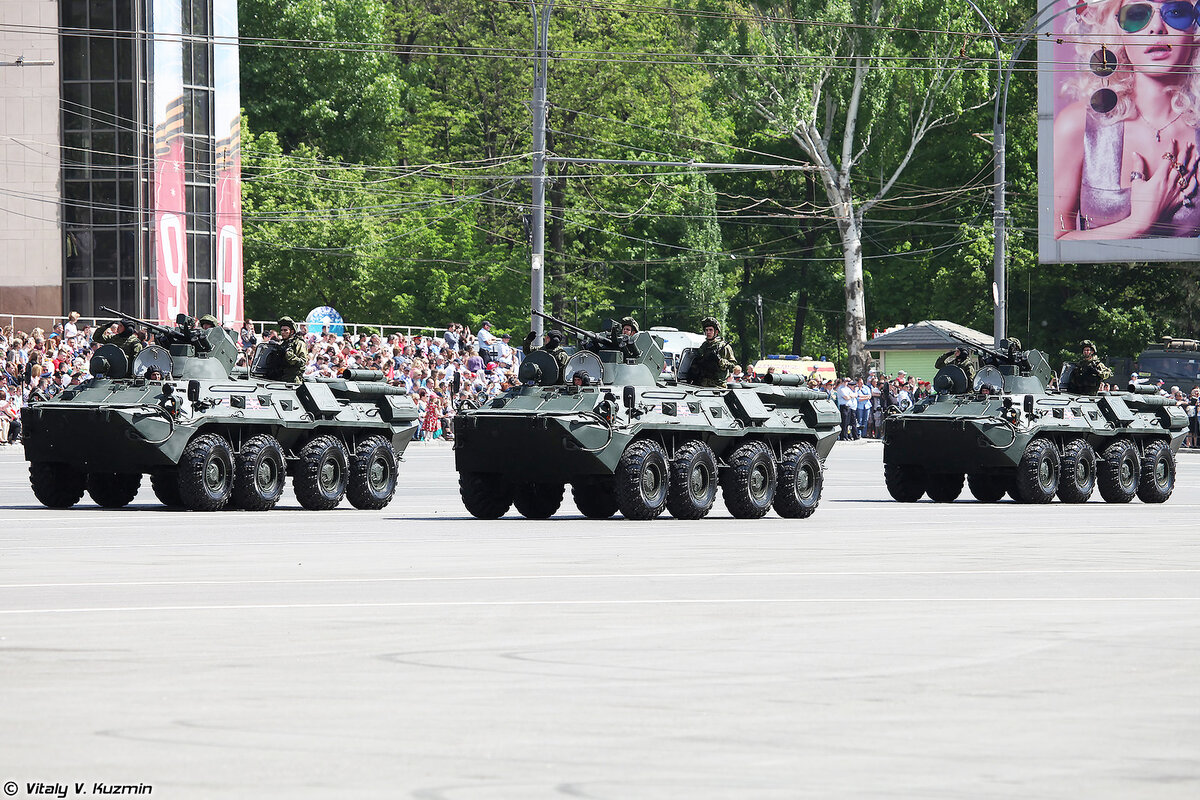 БТР-82АМ - составляет основу парка БТР российской морской пехоты на данный момент. (https://www.vitalykuzmin.net)