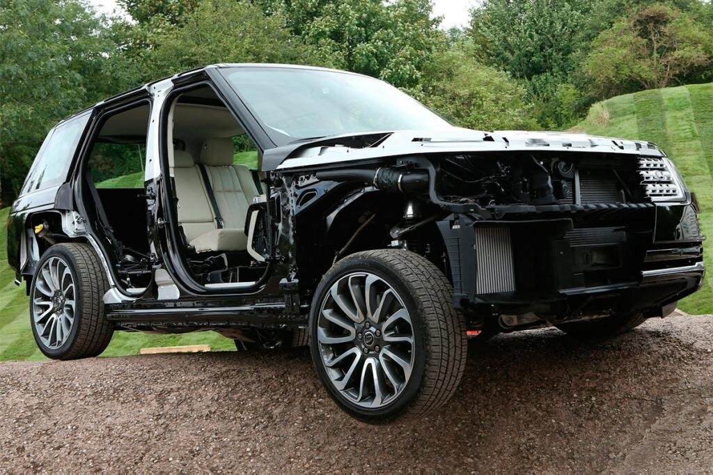 Платформа Range Rover сделана из алюминия