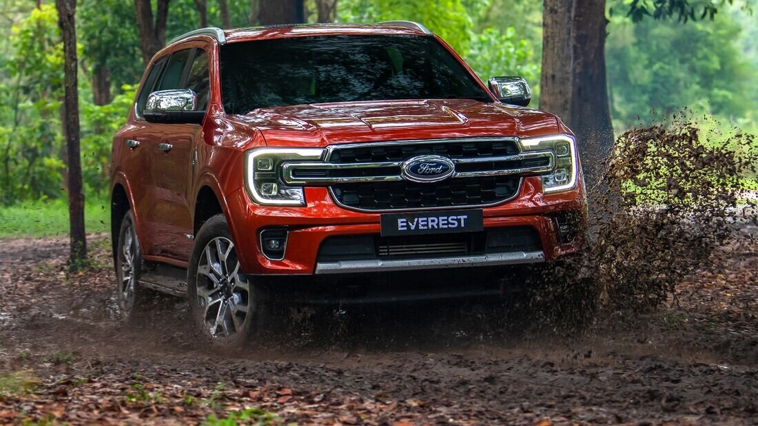 Ford Everest - внедорожник с передком от Ford Ranger