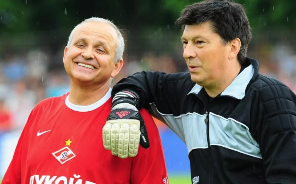 Александр Мирзоян и Ринат Дасаев. 2010-е годы. Фото spartak.com