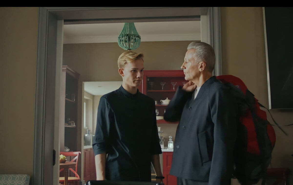 Михаил с сыном