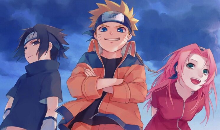 Саске Наруто и Сакура