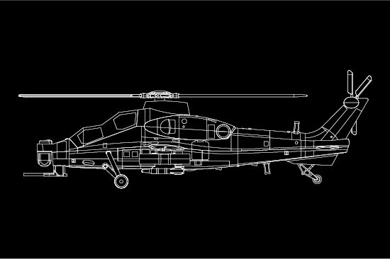 200mm WZ-10 Thunderbolt #81904