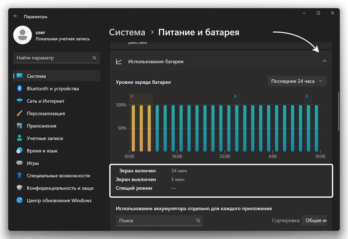 Как проверить экранное время в Windows 11 / Дзен.Уловка-32