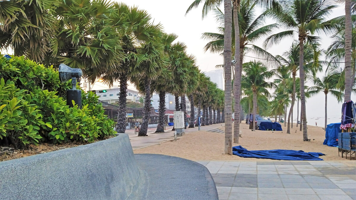 Море, пальмы, Pattaya...