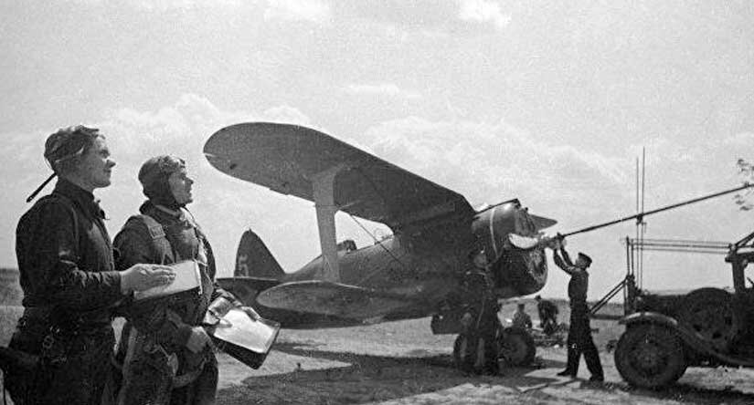 «Засекреченные» советские летчики в Испании