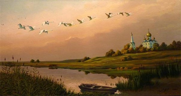 Известно несколько случаев, когда больные исцелялись, просто посетив место упокоения предсказательницы.
Картина художника Литвиенко Г.