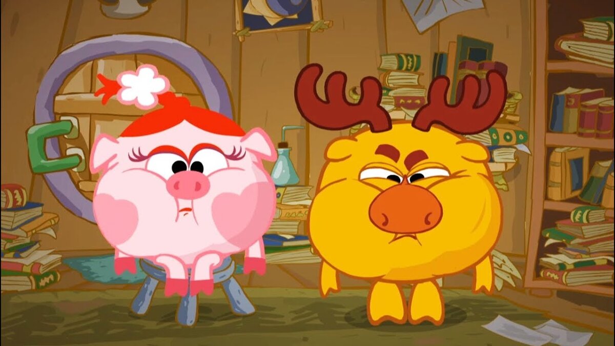 Кадр из м/ф Смешарики