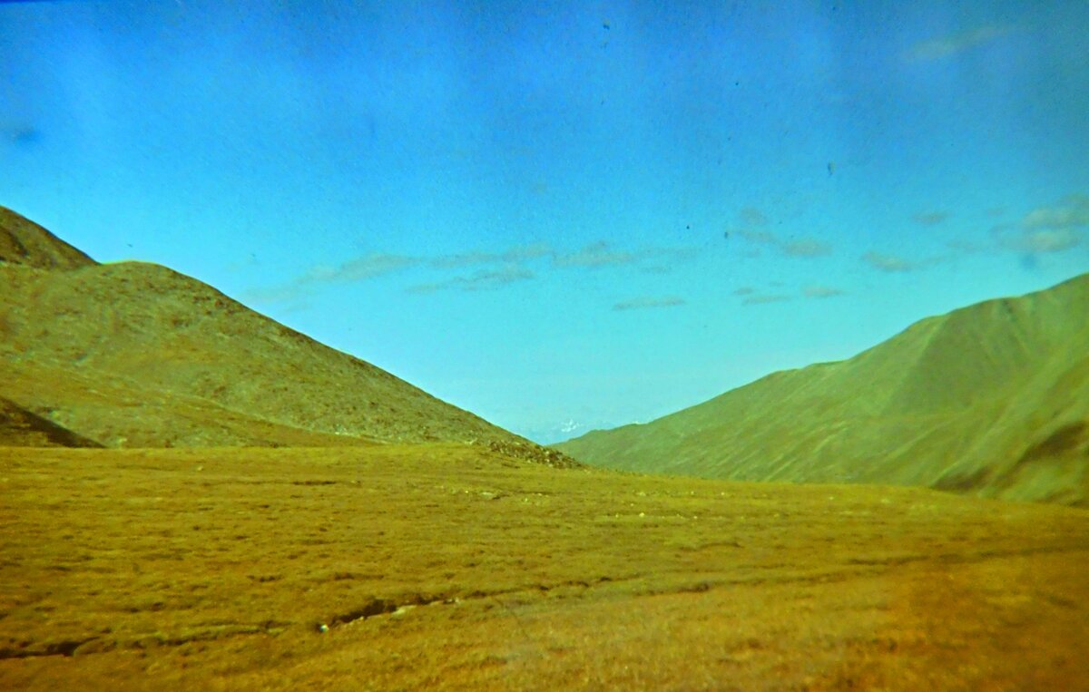 На седловине перевала Саган-Сайр-Дабан