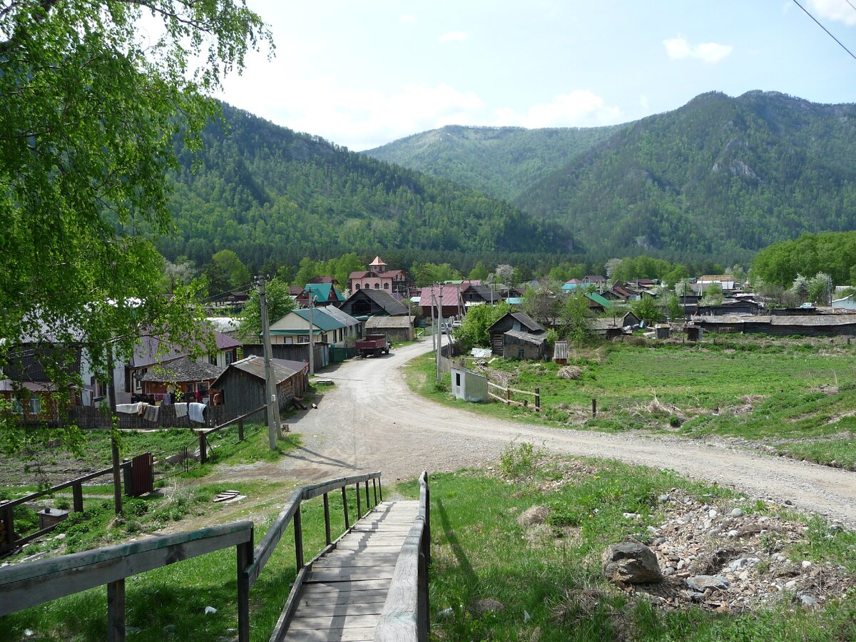одна из улиц в с.Усть-Муны