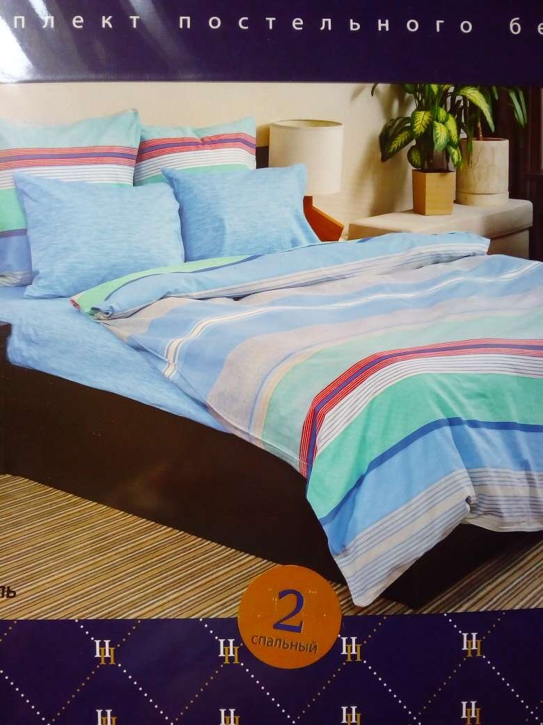 Комплект постельного белья в упаковке, фото автора