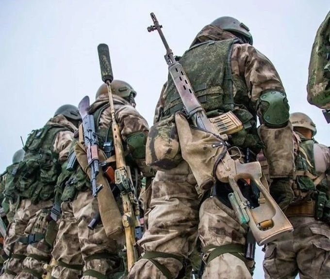 Бойцы частной военной компании. Источник фото: slavcorps.org 
