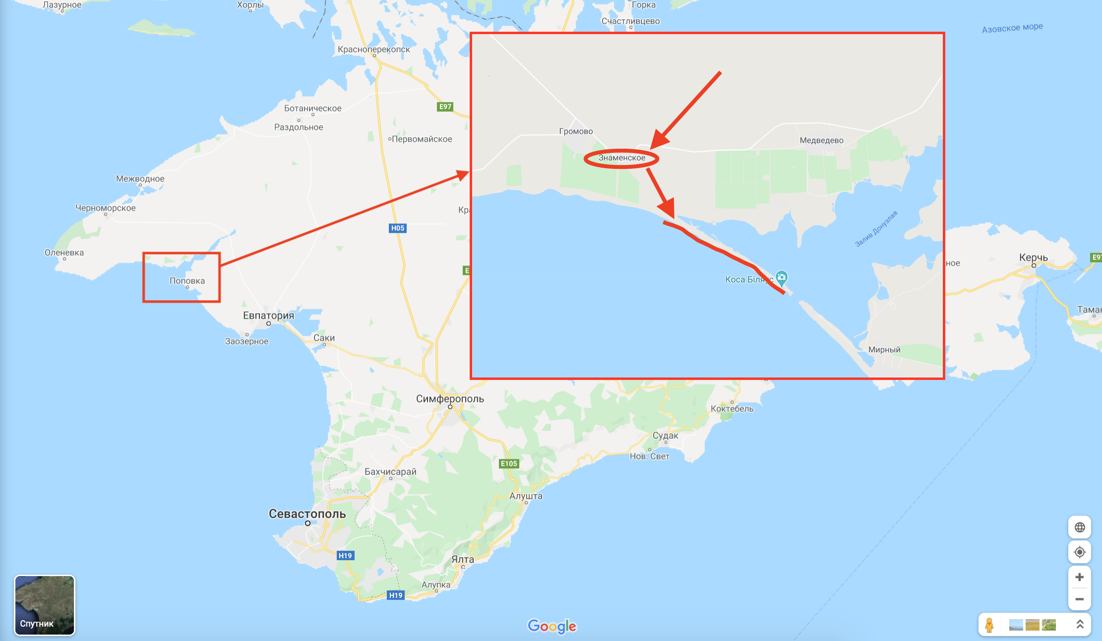 Карта песчаных пляжей черного моря