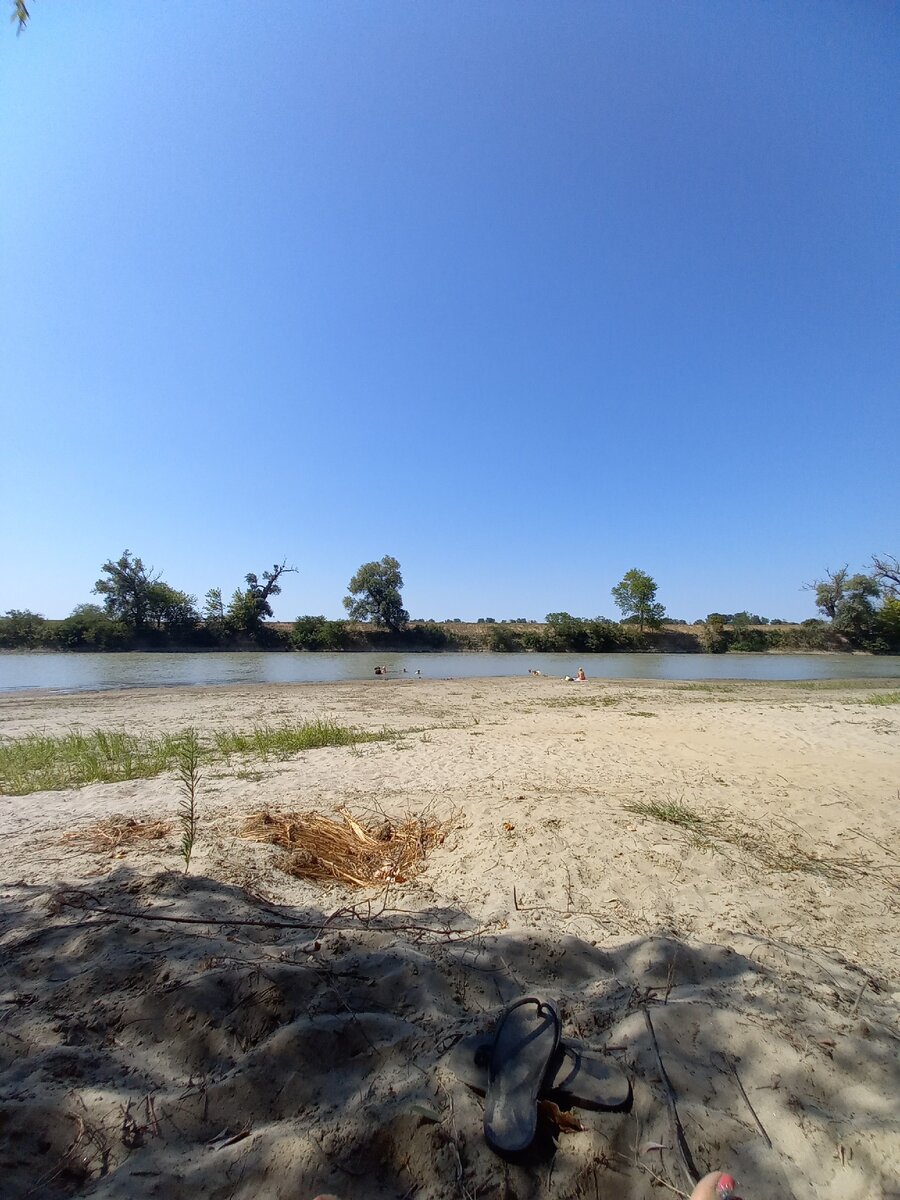 Река Кубань...