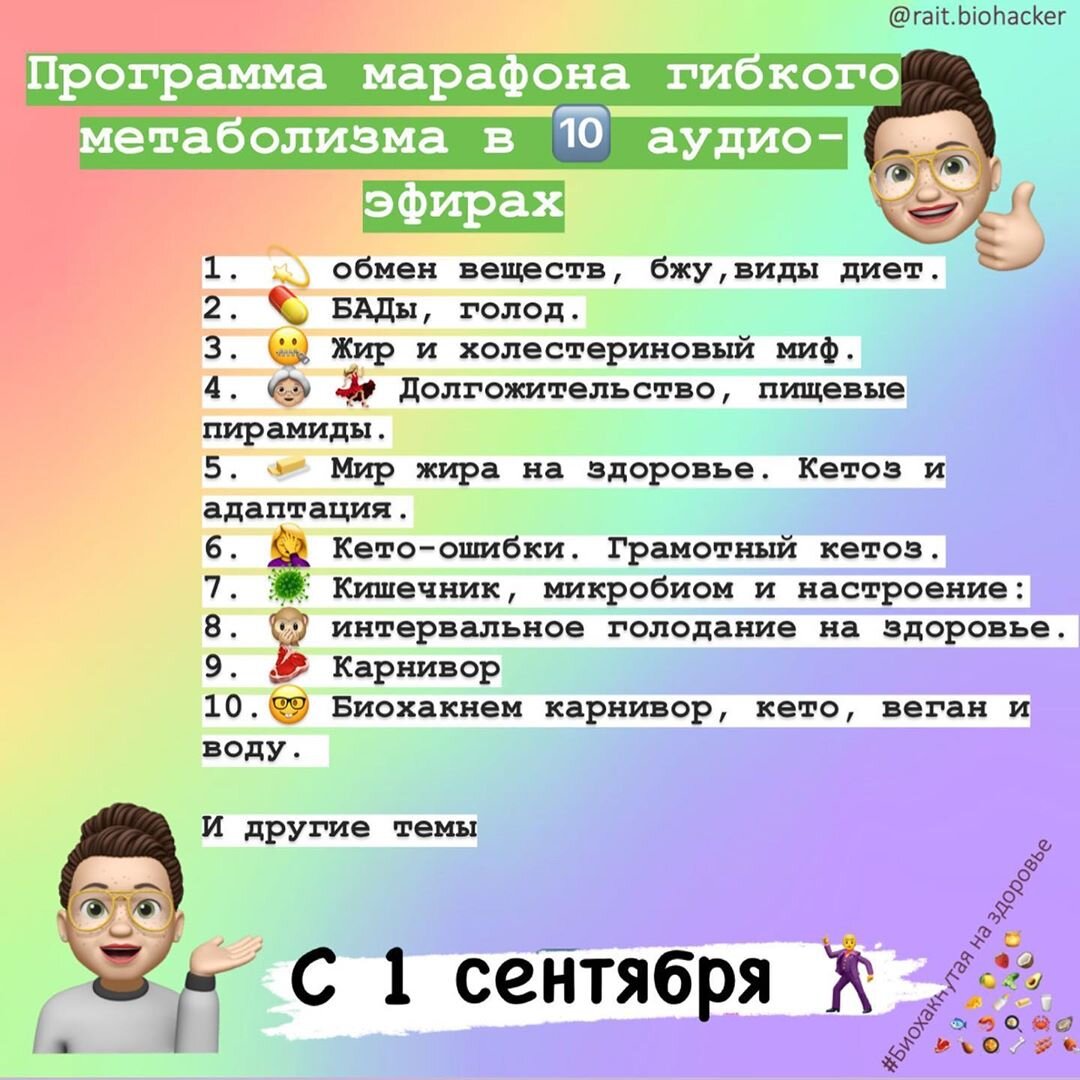 Авторский кето марафон