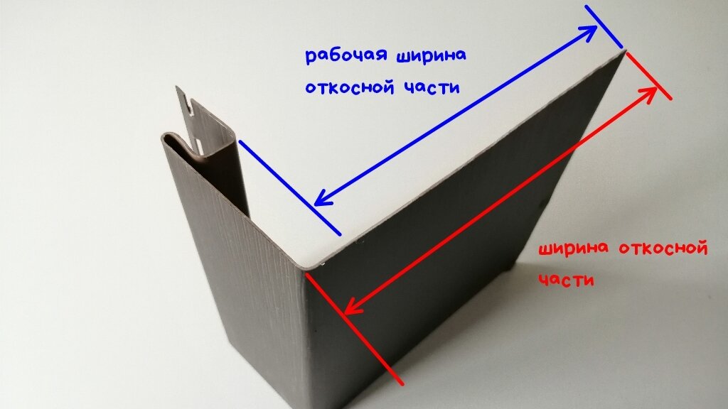 монтаж околооконной планки для сайдинга