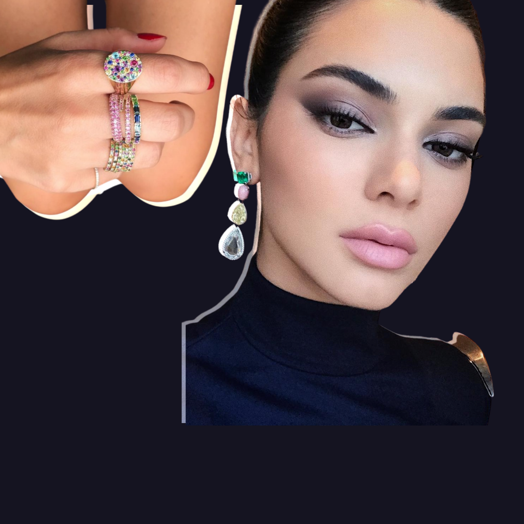 Кендалл Дженнер показывает свою осеннюю капсулу украшений 