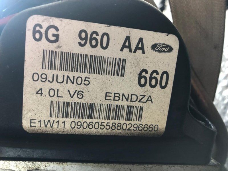 Ford Explorer U251 XS 2006 (маркировка)