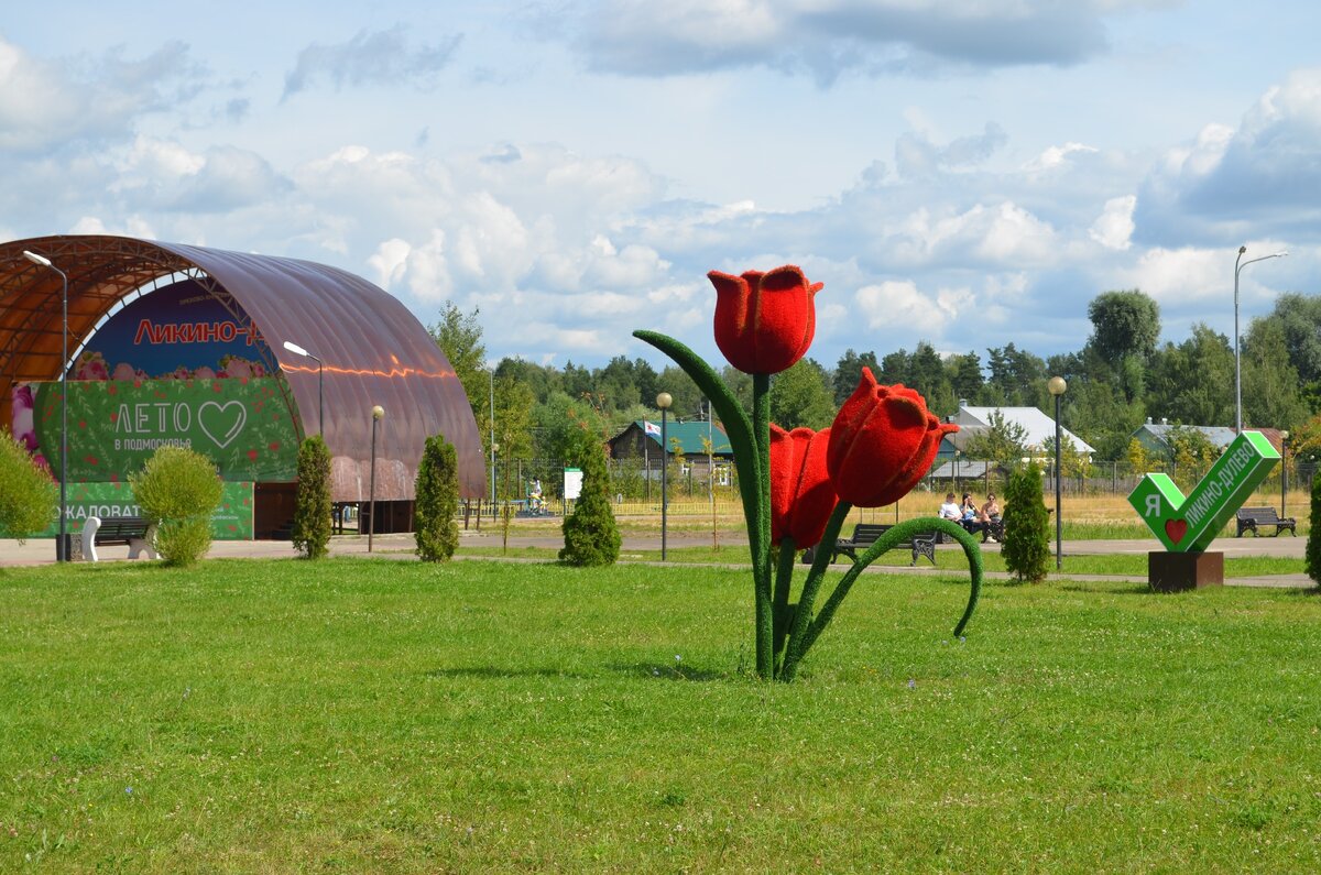 Парк в ликино дулево