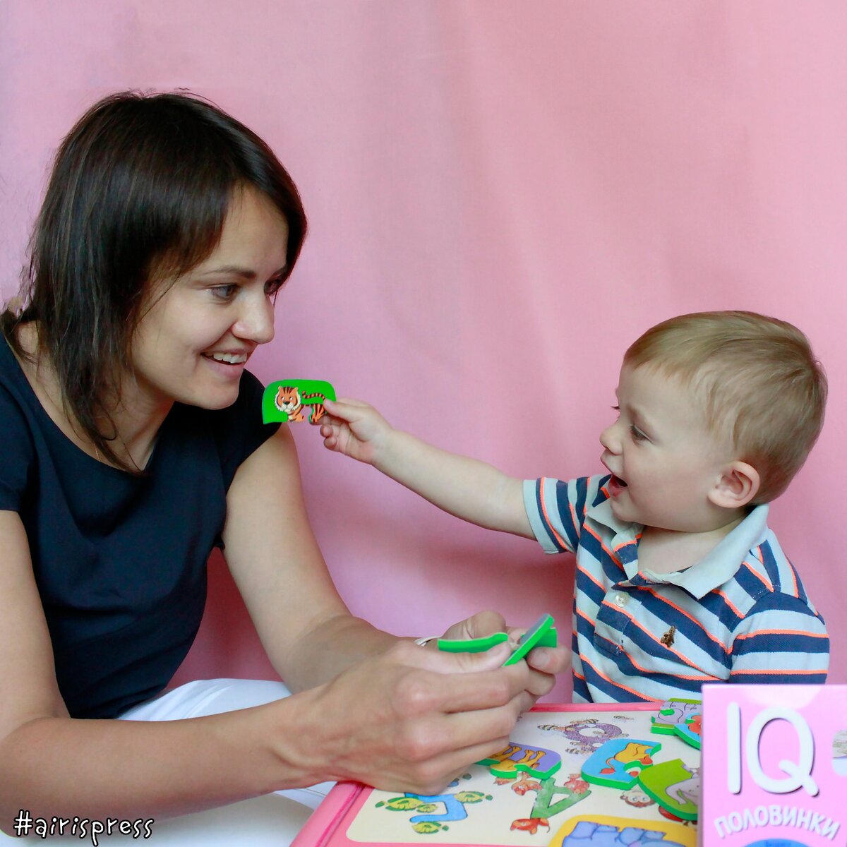 Нужно выделить время, которое будет принадлежать только занятиям с ребёнком. 