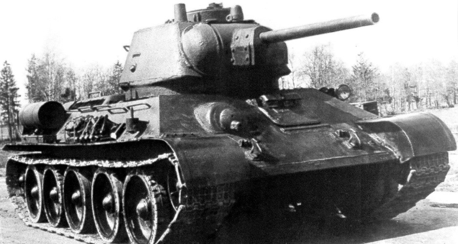 Т-34 времен Второй мировой войны