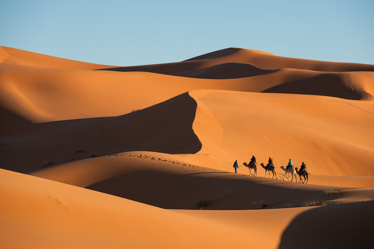 Sahara Desert Morocco путешествие