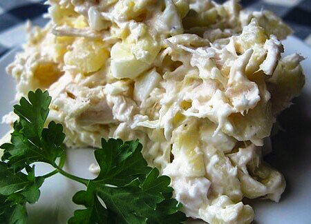 Гавайский салат (фото из интернета)