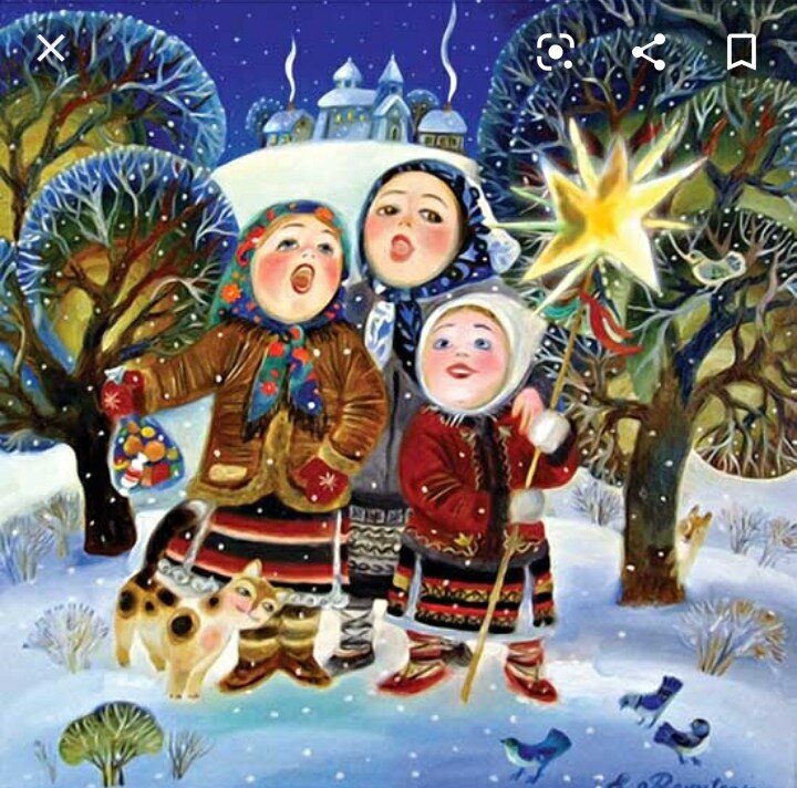 Сеем веем снежок. Колядки на Рождество. Святки. Дети поют Рождественские колядки. Святки дети в садике.
