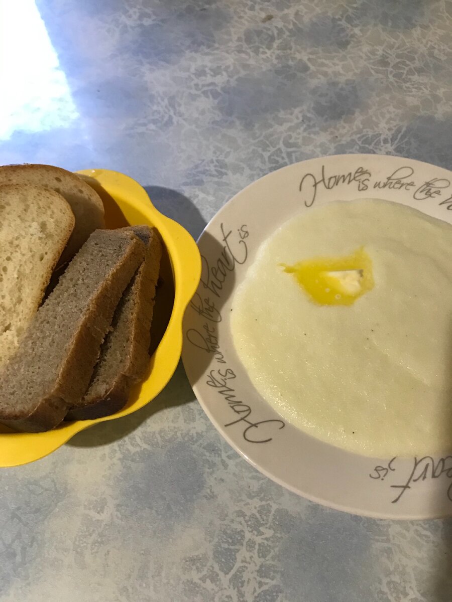 Каша манная со сливочным маслом 