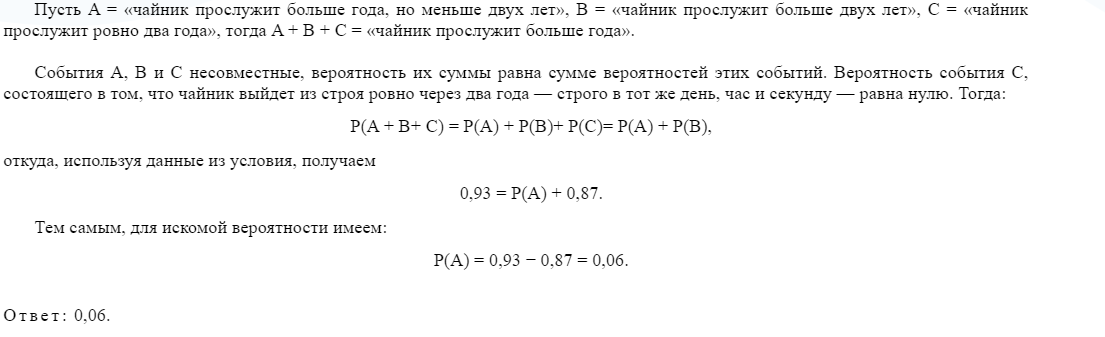 Решение задачи в интернете