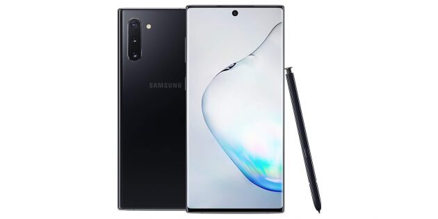 Galaxy Note 10 с AMOLED-дисплеем — флагман Samsung 2019 года