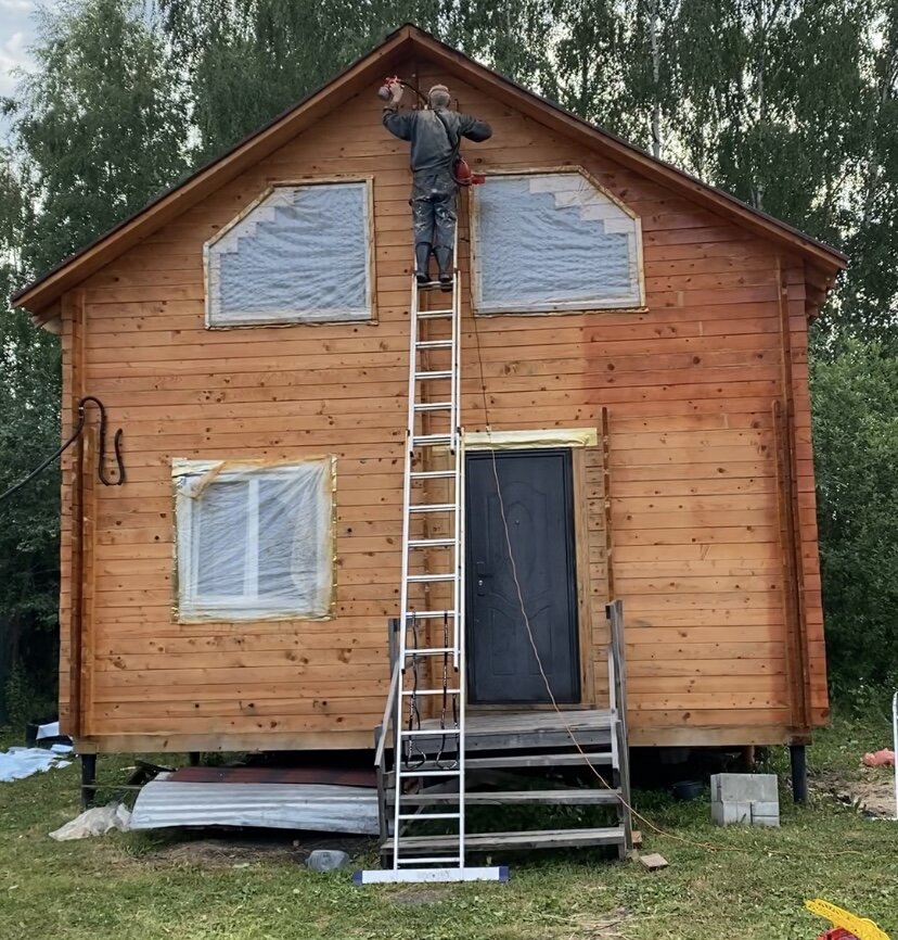 Покраска, 2-й слой