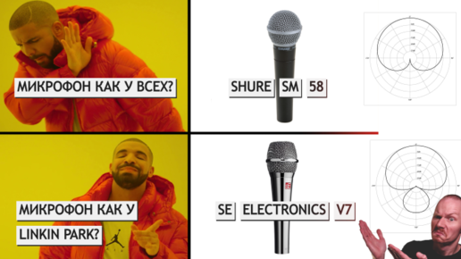 Download Video: SE V7 vs SHURE SM58:битва динамических микрофонов | Вокал, гитара, комбик, ложки, губная гармонь!