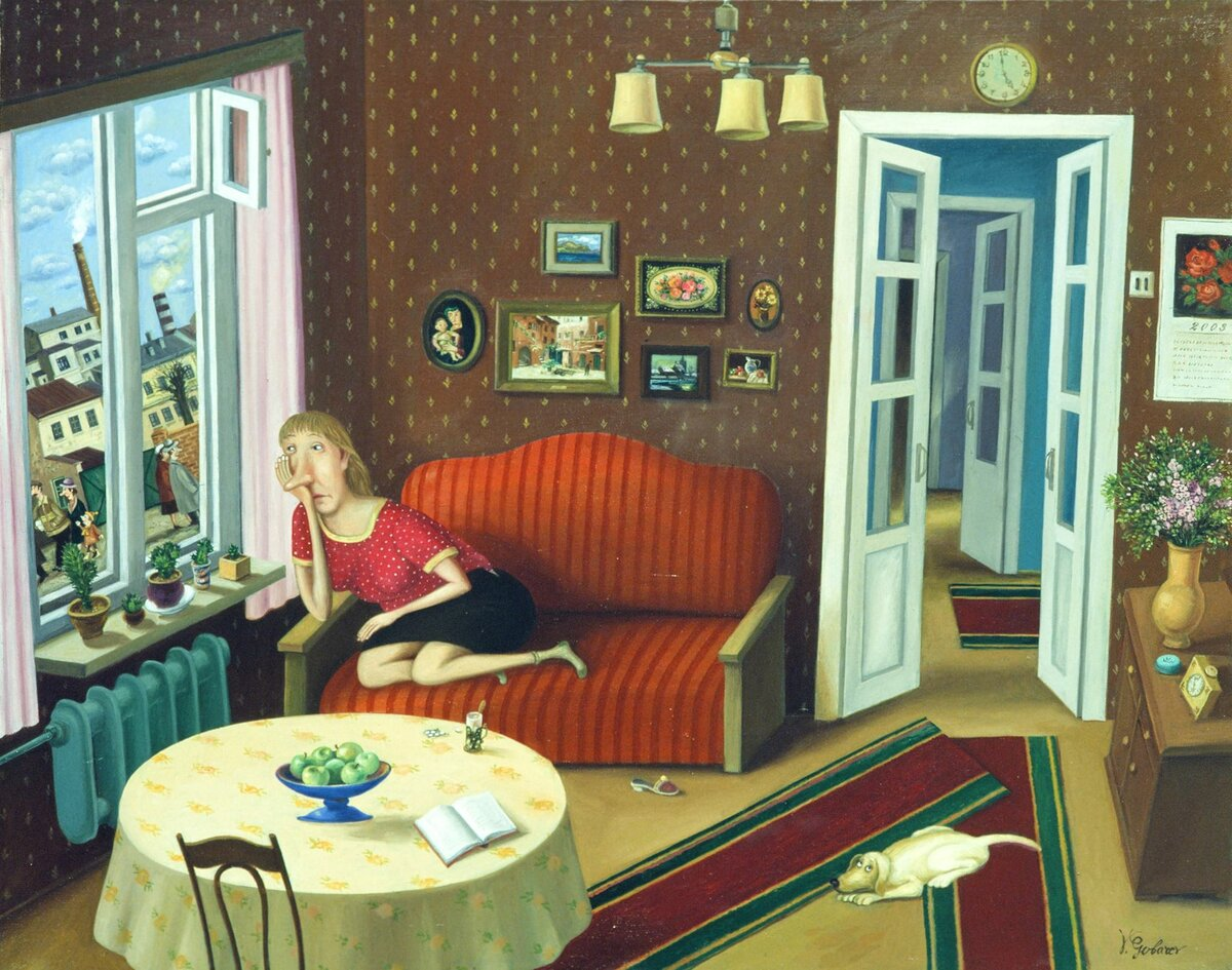 В. Губарев "Инфлюэнция". Изображение из открытых источников