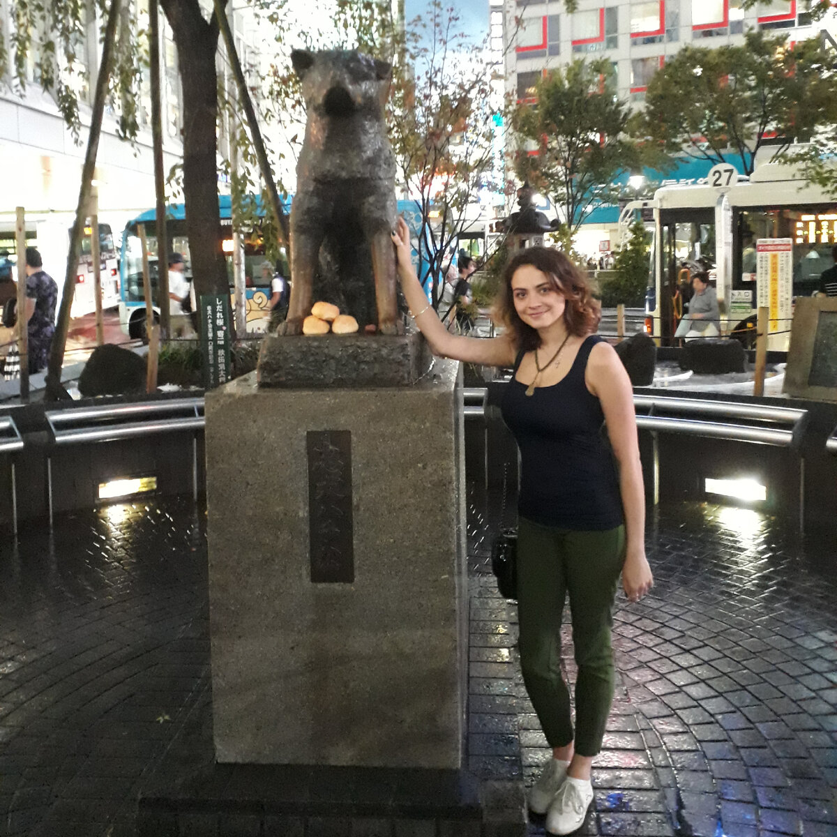 Здесь я загадала вновь вернуться в Японию