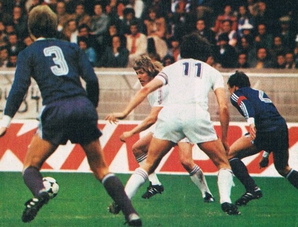 Эпизод из финального матча, между Андерлехтом и Аустрией