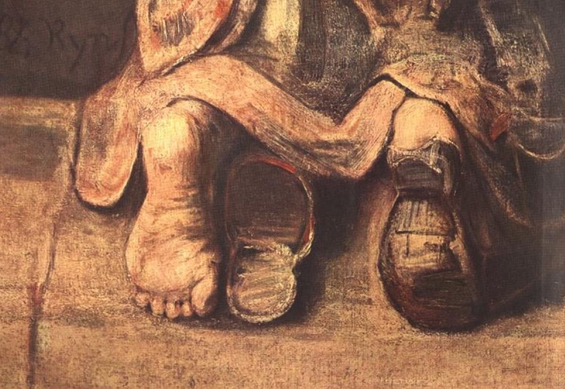Рембрандт Возвращение блудного сына картина