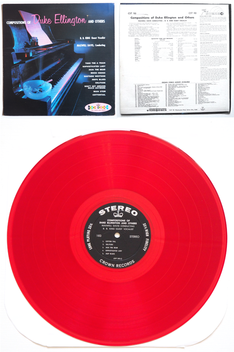 Альбом Максвелла Дэвиса 'Compositions Of Duke Ellington And Others', выпущенный на лейбле Crown в 1960 году