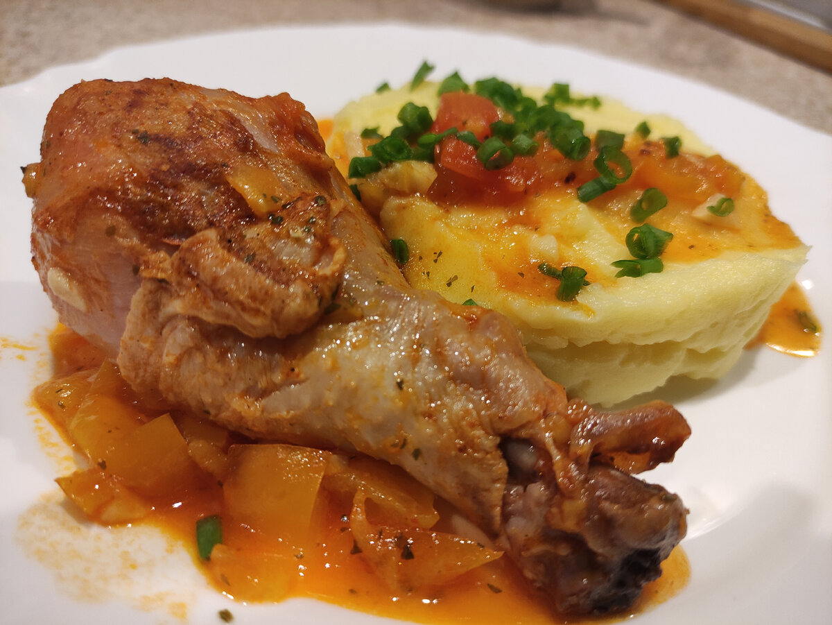 Тушеная курица с овощами — рецепт с фото пошагово