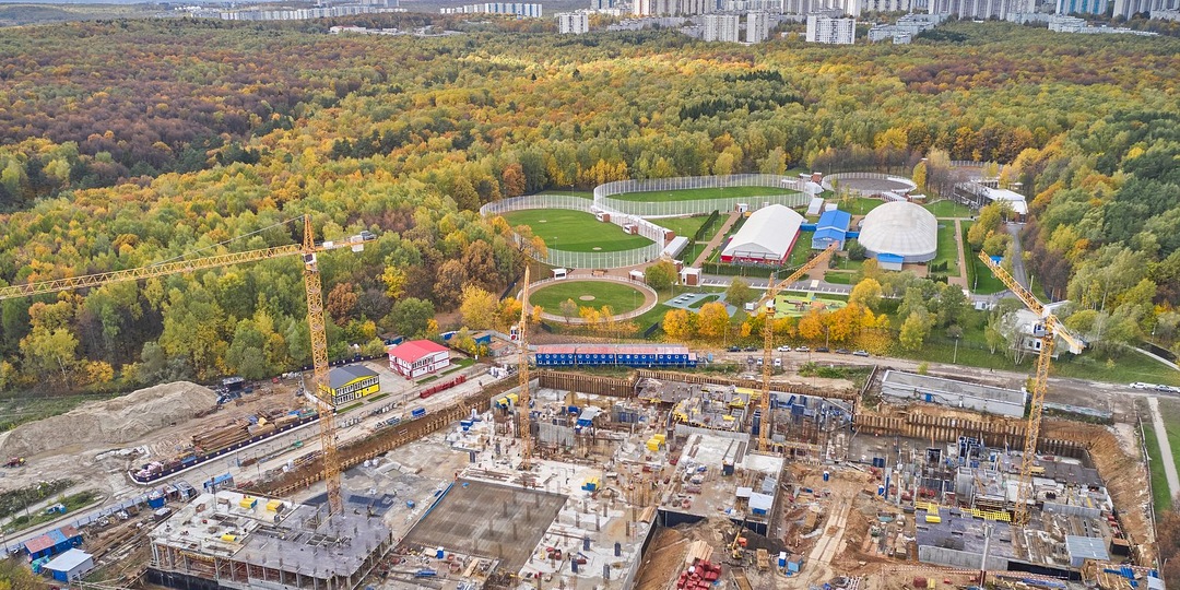 ЖК ПАРКСАЙД - Ход строительства - Октябрь