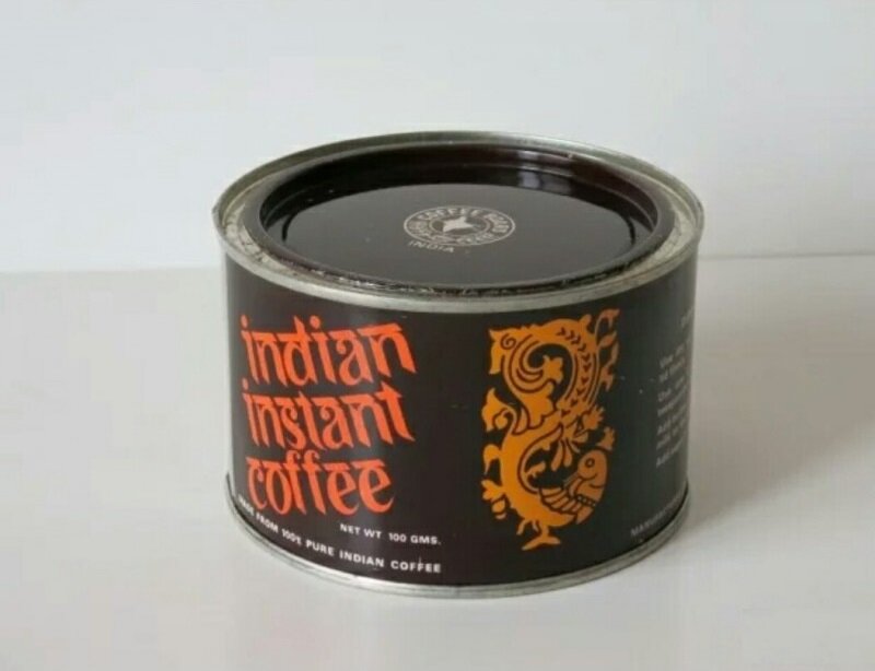 Советский кофе в железной банке фото