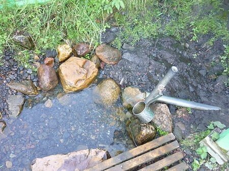 На фото - Громовой колодец Брянская область » Дубровский район » село Алешня
