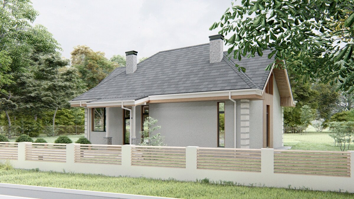 Вид с дороги