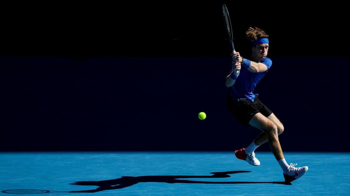    Российский теннисист Андрей Рублев© пресс-служба Australian Open
