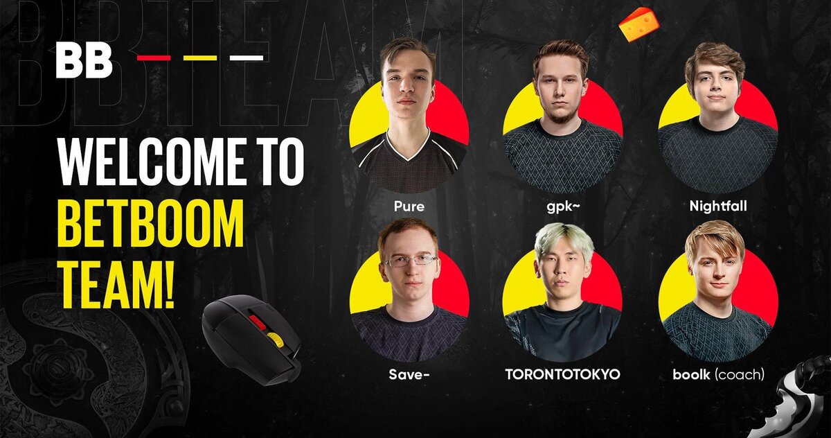     Состав BetBoom Team по Dota 2