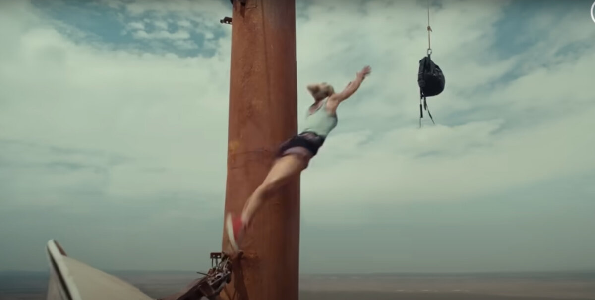 Вышка триллер. Fall 2022 фильм. Скотт манн вышка. Фильмы триллеры 2022. Вышка фильм 2022 бекки.